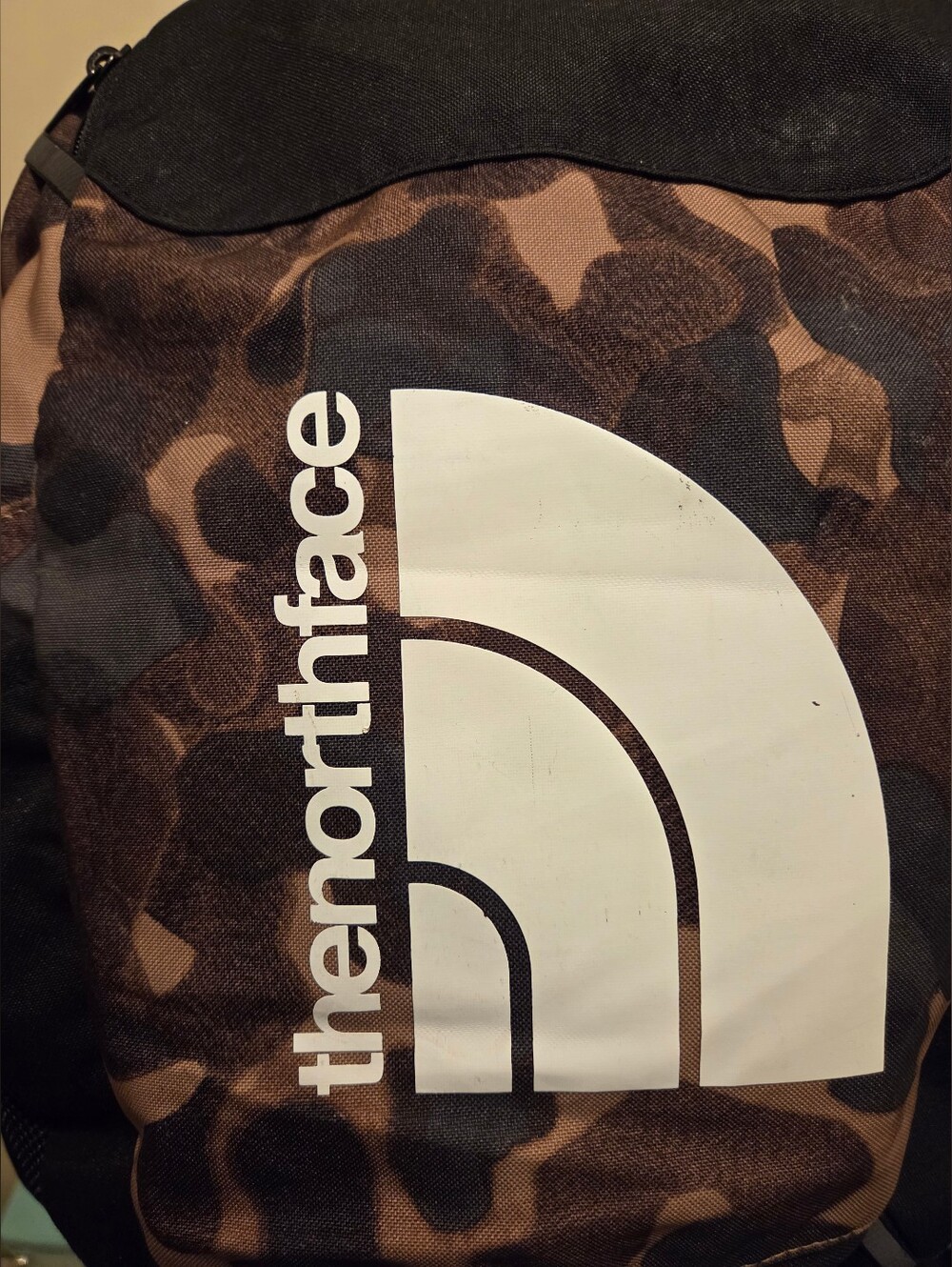 The North Face Backpack: Sunder. Adult Size. Army Camo.